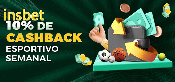 10% de bônus de cashback na insbet